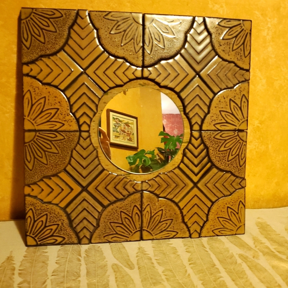 Pier 1 Tiled Mirror